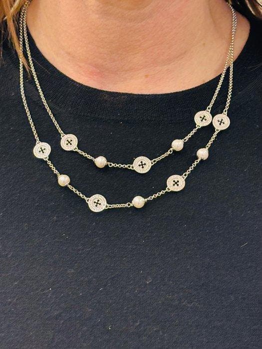 Zonder minimumprijs - Tuum - Halsketting Zilver, Handtassen en Accessoires, Kettingen