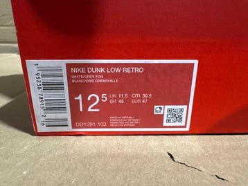 Nike - Dunk Low - Sneakers - Taille : EU 47 - Neuf avec, Nieuw