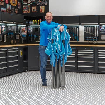 Datona Paddock tent voor race- en crossmotoren - 300 x 300, Motoren, Ophalen of Verzenden, Nieuw