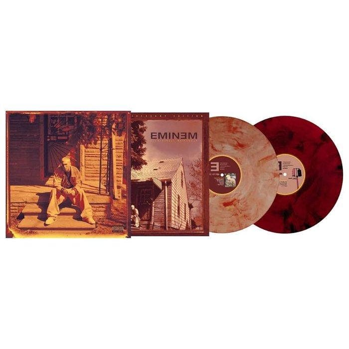 Eminem - The Marshall Mathers lp 25th vinyl marble/Stans -, CD & DVD, Vinyles Singles
