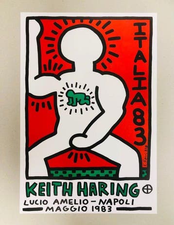 Keith Haring (after) - Lucio Amelio - Italia 83