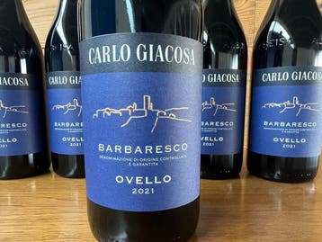 2021 Carlo Giacosa Ovello - Barbaresco - 6 Flessen (0.75, Verzamelen, Nieuw