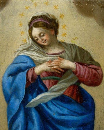 Pittore cortonesco (XVII) - Immacolata, Antiek en Kunst