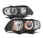 PHARES BMW X5 E53 99-03 ANGEL EYES FOND NOIR, Verzenden