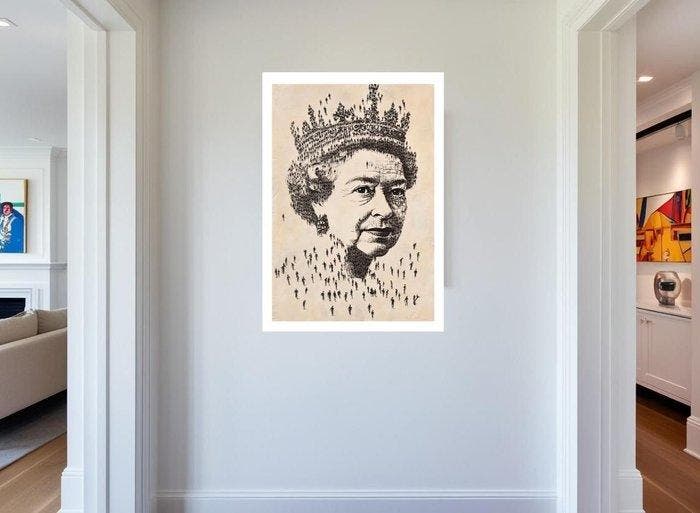 Louis Dourand - Icon Made of Us, Elizabeth, Antiquités & Art, Art | Objets design