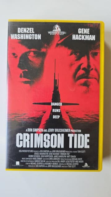 CRIMSON TIDE (VHS), Gebruikt