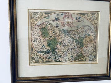 Nederland - Benelux; Abraham Ortelius - Descriptio Germaniae, Nieuw