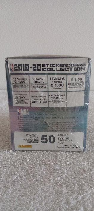Panini - 1 Box - 2019-20 Panini Sticker Box, Collections