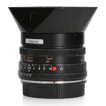 Leica 28mm f/2.8 Elmarit-R (11204) - 1 jaar garantie, Ophalen of Verzenden, Zo goed als nieuw