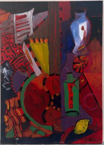 Georges Terzian (1939-2021) - Jazz Composition Cubiste à la