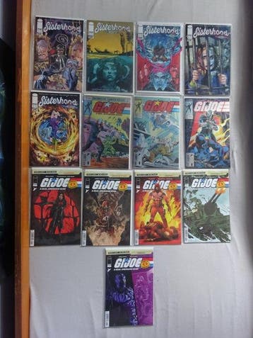 G.I. Joe, Spawn, Witchblade, The Darkness, Sisterhood, Hyde, Boeken, Strips | Comics, Nieuw