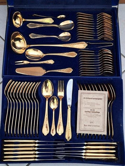 SBS Solingen - Tafelservies - Rokoko-model OLYMPIA, Antiquités & Art, Antiquités | Meubles | Tables