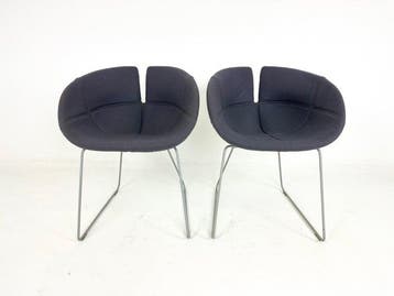 Moroso - Patricia Urquiola - Chaise - fjord - Acier, Textile