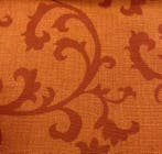 Prachtige stof met gestileerde bloemvoluten en klassieke