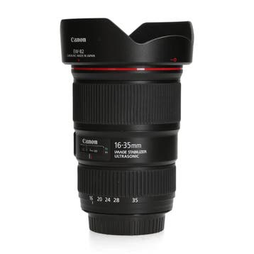 Canon EF 16-35mm f/4 L IS USM - Groothoeklens, Ophalen of Verzenden, Zo goed als nieuw