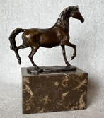 Statue, Naar Carvin: Lopend paard - 19.8 cm - Bronze, Marbre, Antiek en Kunst