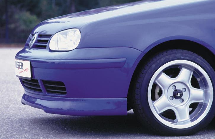 Rieger frontspoiler | Golf 4: 10.97-03 - Cabrio | stuk onges, Auto diversen, Tuning en Styling, Verzenden