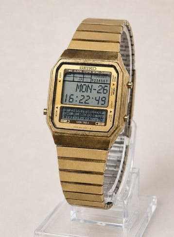 Seiko - Digital Memory Quartz - Zonder minimumprijs -