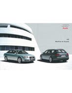 2006 AUDI A4 LIMOUSINE / AVANT BROCHURE FRANS