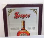 Nikka Whisky - Super Nikka Whisky ingelijst reclamebord -
