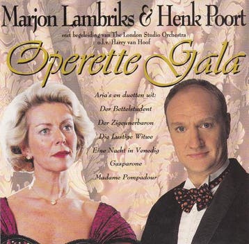 Marjon Lambriks &amp; Henk Poort - Operette Gala, CD & DVD, Verzenden