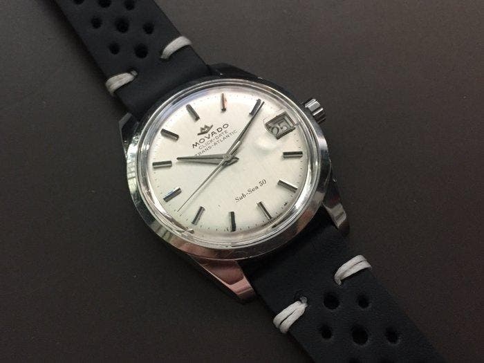 Movado - Sub-Sea 50 Click-Date Trans-Atlantic - Zonder, Bijoux, Sacs & Beauté, Montres | Hommes
