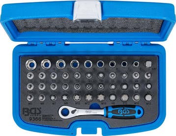 Bgs Technic Duw de bit en de stopcontact in. 44 delig., Verzenden