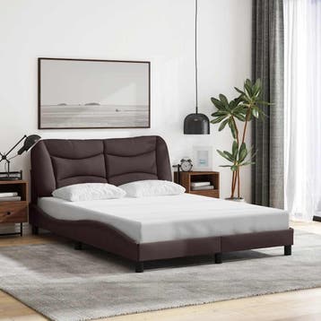 vidaXL Bedframe zonder matras Hvar 120x200 cm stof, Verzenden, Nieuw