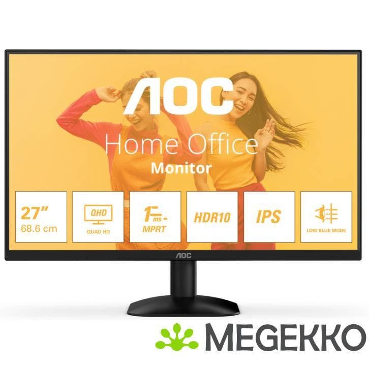AOC Q27B35E 27  Quad HD 75Hz IPS Monitor, Computers en Software, Overige Computers en Software, Nieuw, Verzenden