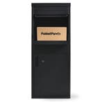 2e kans - PakketPanda Combo - XXXL Pakketbrievenbus met, Verzenden, Nieuw, Staal, Staande brievenbus