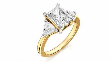 Zonder minimumprijs - Ring - 14 karaat Geel goud - 2.66ct., Nieuw