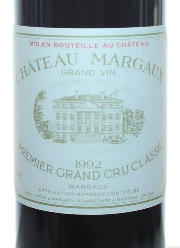 1992 Château Margaux - Margaux 1er Grand Cru Classé - 1 Fles, Verzamelen, Nieuw