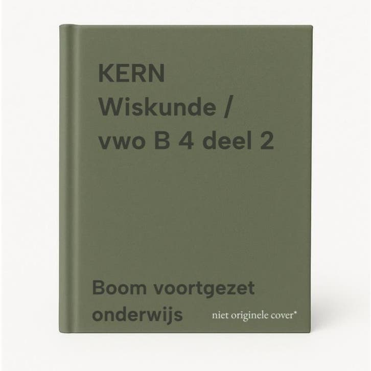 KERN Wiskunde / vwo B 4 deel 2 9789464420777, Boeken, Overige Boeken, Zo goed als nieuw, Verzenden