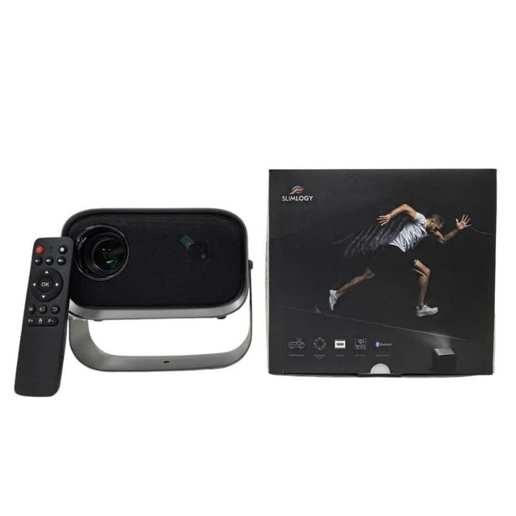 Slimlogy B6 Mini Beamer Projector | HD 720P Android Smart Pr, Divers, Divers Autre, Enlèvement ou Envoi