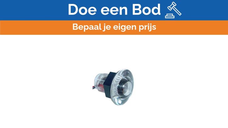 Bieden: Aqua Signal Lima 12V LED tru-hull underwater lighti, Watersport en Boten, Bootonderdelen, Ophalen of Verzenden