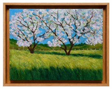 Ecole post-impressionniste française - Verger en fleurs, Antiek en Kunst