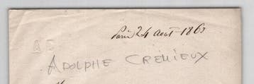 Adolphe Crémieux, avocat et homme politique français, futur