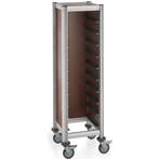 Regaalwagen | MENSA | Aluminium/Hout | 10 Etages (455x355), Zakelijke goederen, Horeca | Keukenapparatuur, Verzenden, Nieuw in verpakking