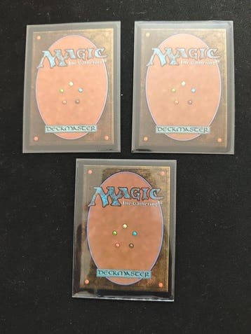 Wizards of The Coast - 3 Card - Magic: The Gathering Foil,, Nieuw