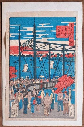 True View of Azumabashi Bridge from Famous Places of Tokyo -