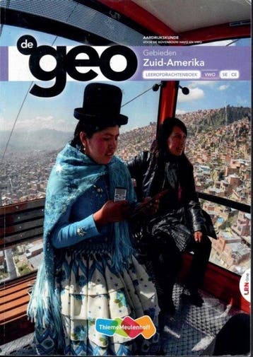 De Geo LRN-line (CE 2024 en CE 2025) boek vwo Zuid-Amerika, Verzenden, Gelezen, Thieme
