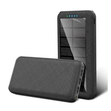Qi Draadloze Solar Powerbank met 3 Poorten 80.000mAh -, Verzenden, Nieuw, Allpowers