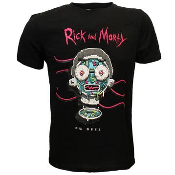 Rick and Morty Aw Geez T-Shirt - Officiële Merchandise, Nieuw