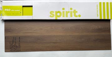 Pvc click Spirit Elite Brown met integreerde ondervloer, Bruin, 75 m² of meer, Nieuw, Pvc click pro met integreerde ondervloer 