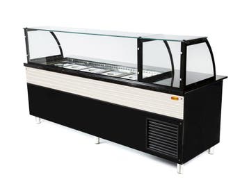 Saladette werkbank + kast element | met luchtcirculatie |, Verzenden, Nieuw in verpakking