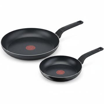 Tefal Easy Cook & Clean - Koekenpannenset - Ø24 en Ø28 cm -, Verzenden, Nieuw