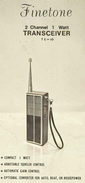 Finetone - TC-10 Transistorradio