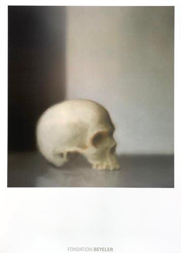Gerhard Richter - Schädel, Scull 1983 - Original