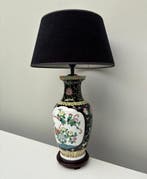 Lampe de table - Porcelaine, Bois