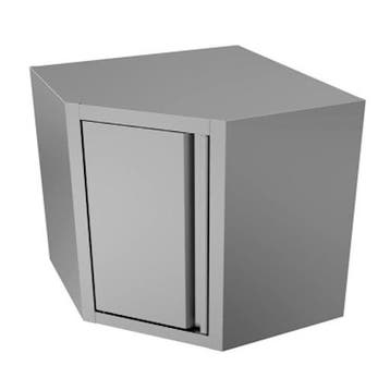 Hoekwandkast | RVS | Wandkasten Diepte 400 | Hoogte 660 |, Verzenden